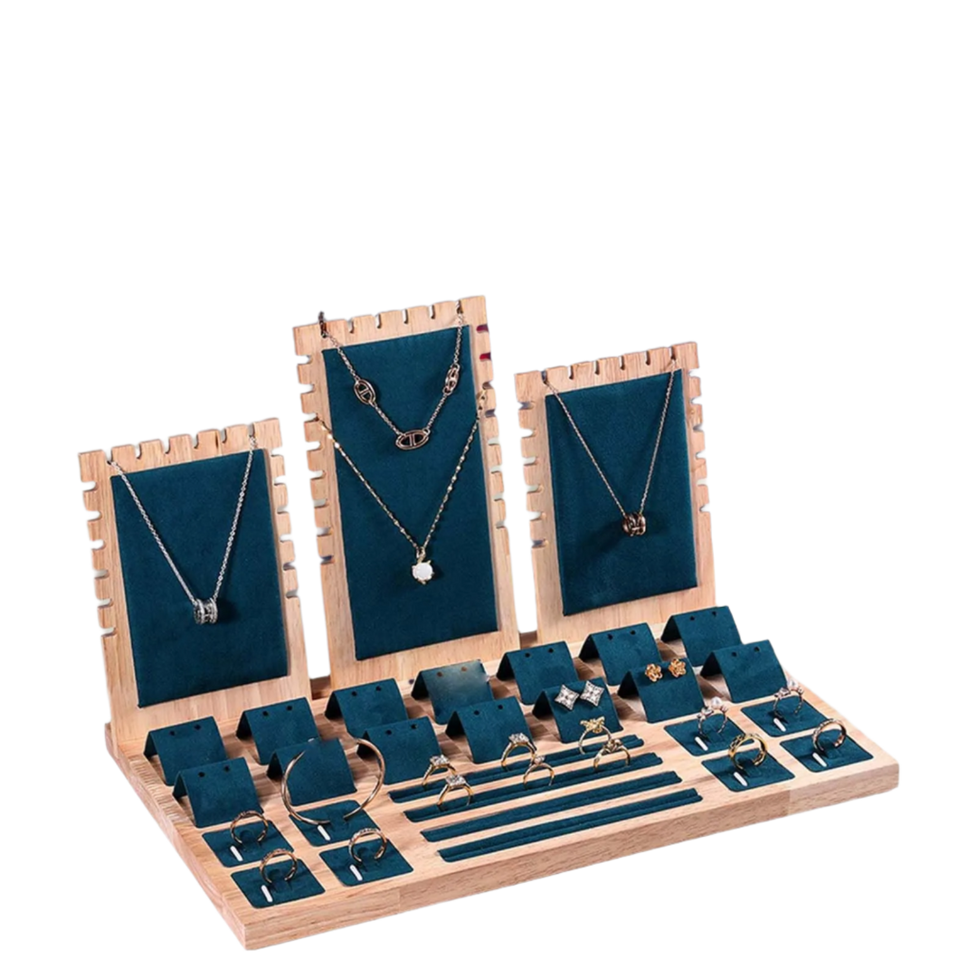 Large Bamboo Jewelry Storage and Display Box