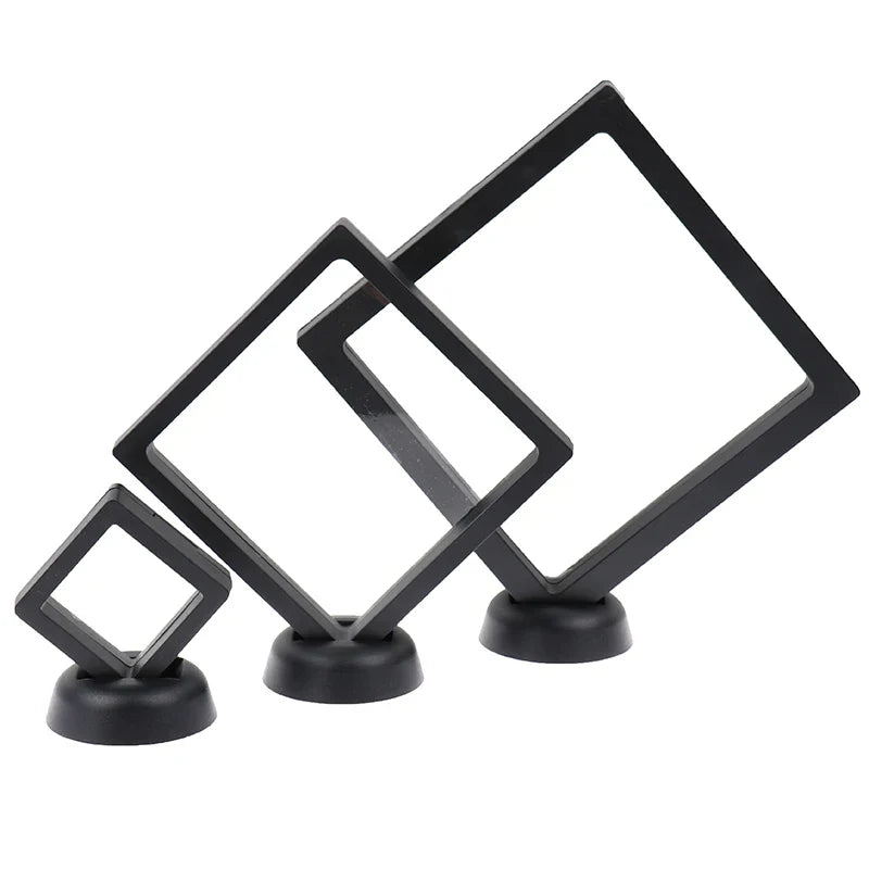 Floating Display Box–Durable Frame with Transparent Film