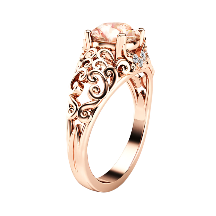 Elegant 8mm Classic Cubic Zirconia Wedding Band