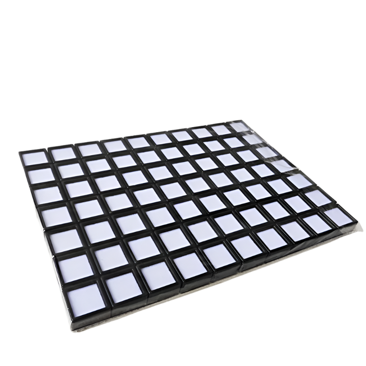 70-pack Transparent Gem Display Boxes