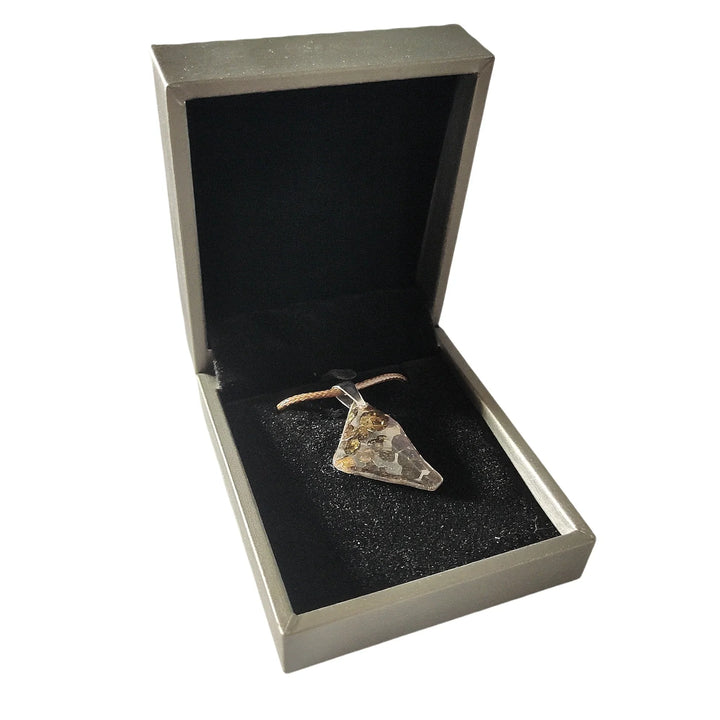 Seymchan Pallasite Meteorite Pendant