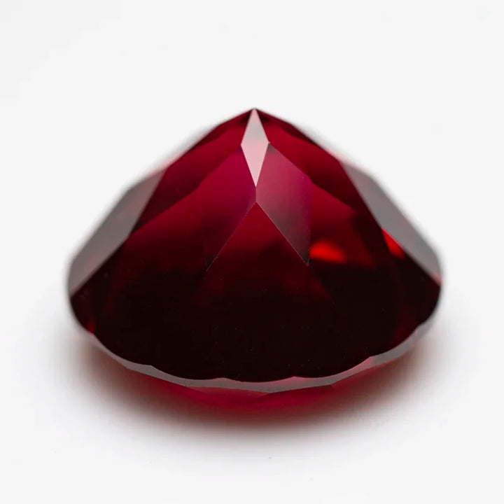 Pigeon Blood Red Ruby - Round Cut - Lab Grown