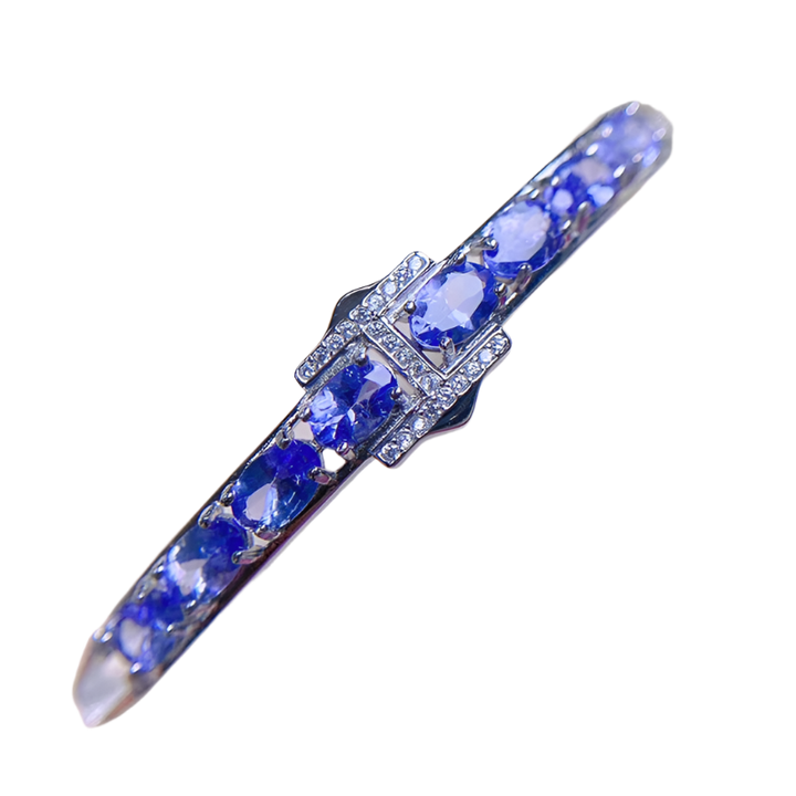 Classic Natural Tanzanite Bracelet