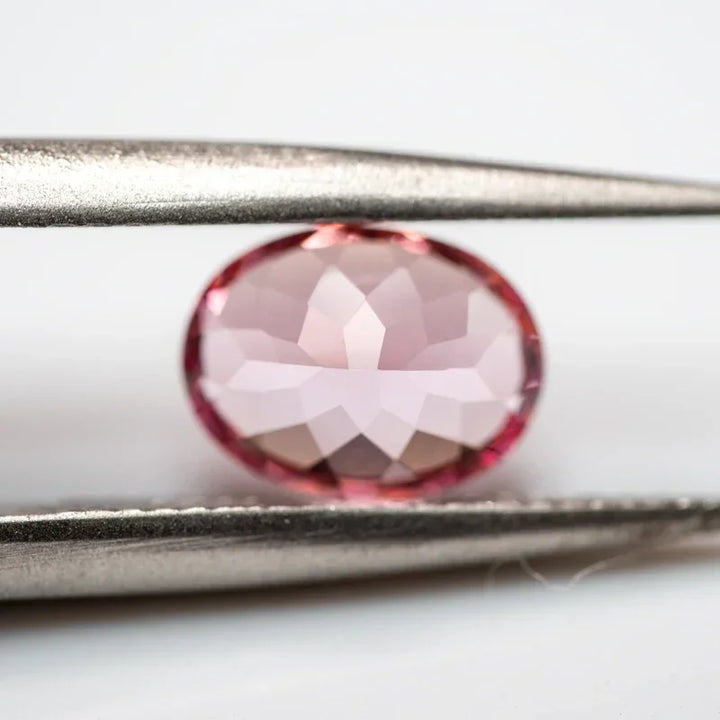 Pink Sapphire–Exquisitely Oval-Cut