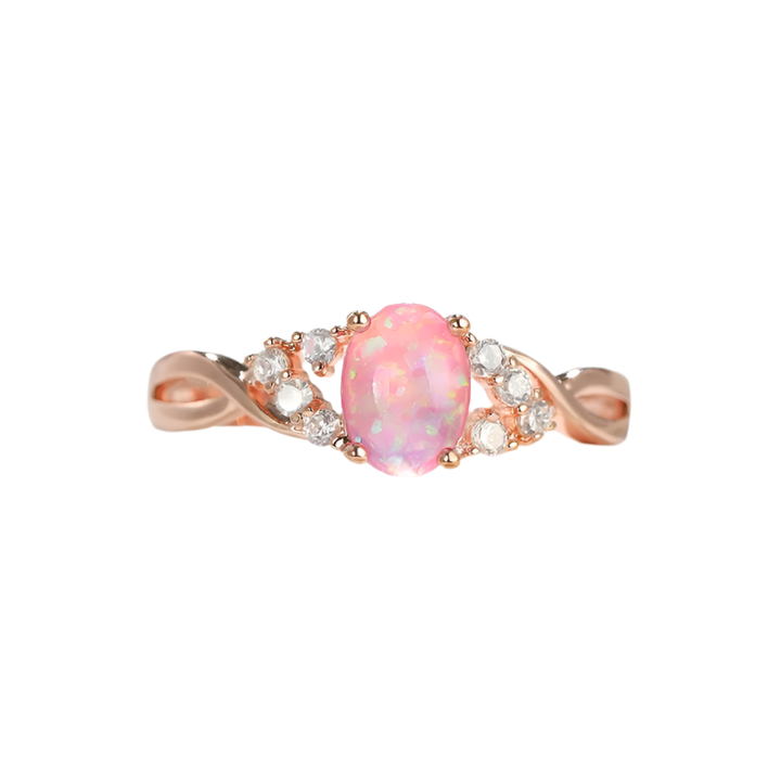 Elegant Oval Gemstone Ring
