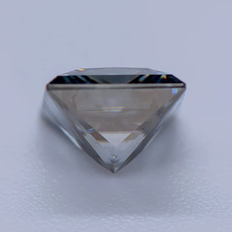 Princess-Cut Moissanite Lab Grown