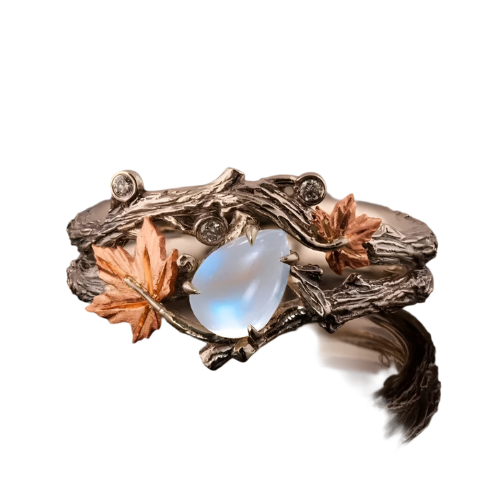 Vintage-Inspired Nature Ring