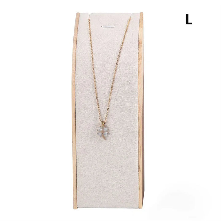 Elegant necklace display stand
