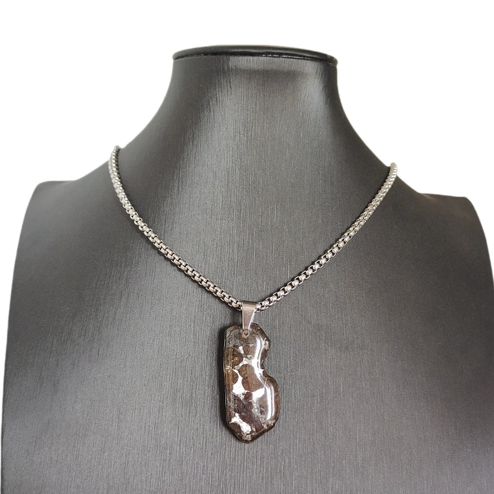 Seymchan Pallasite Meteorite Pendant