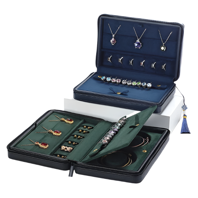 Portable Luxury Jewelry Pouch