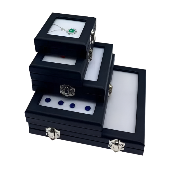 Faux Leather Gem display box