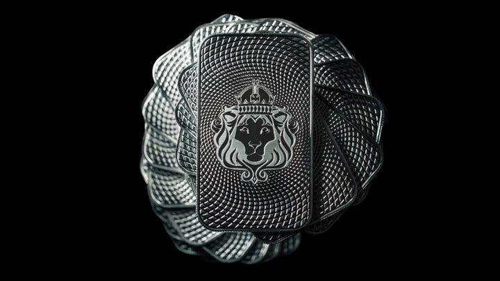 Scottsdale Silver Bars stacked with lion hallmark – .999 Fine Silver