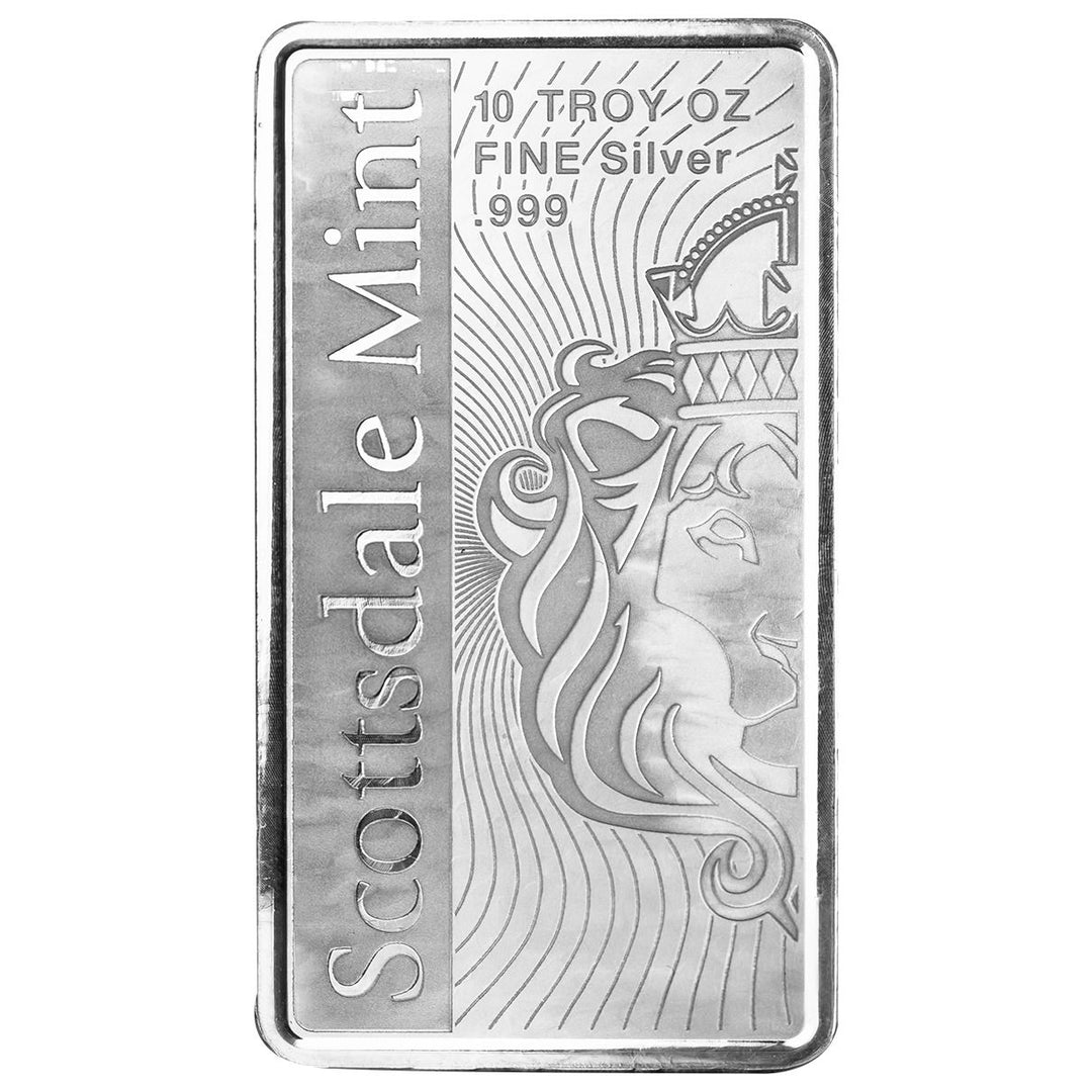 Scottsdale Vortex Silver Bar – 1oz/10oz - NEW