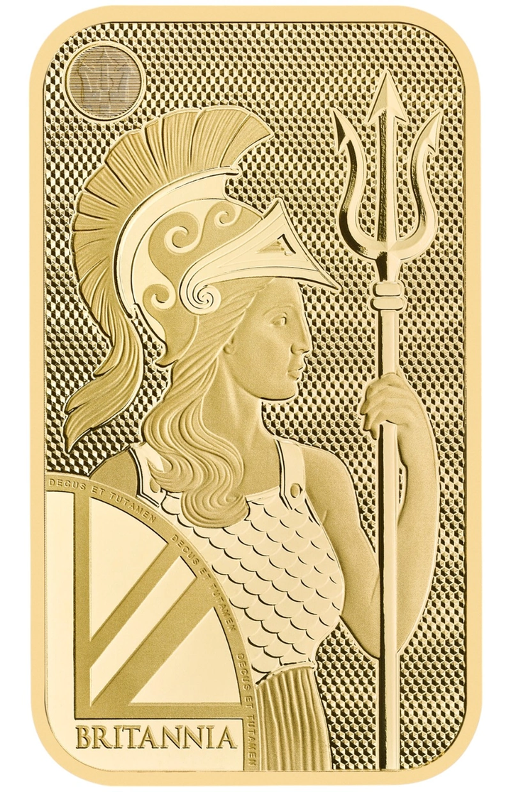 Royal Mint Britannia Gold Bar - Various sizes [NEW]