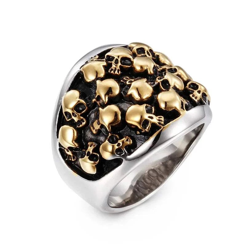 Stainless Steel Skull ring for Men