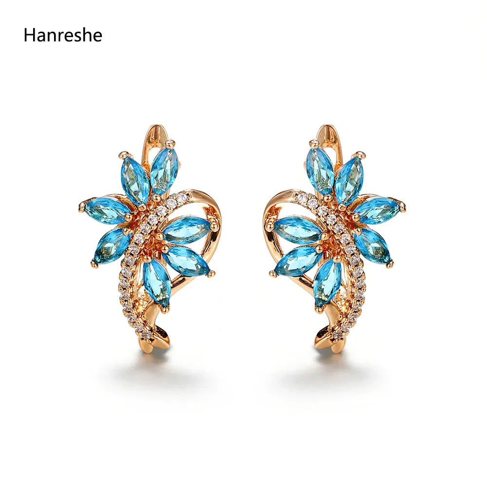 Classic Flower Stud Earrings