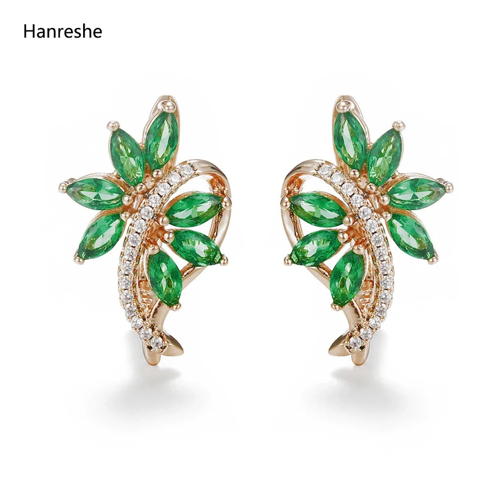 Classic Flower Stud Earrings