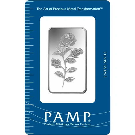 PAMP suisse - 1oz Silver - Rosa