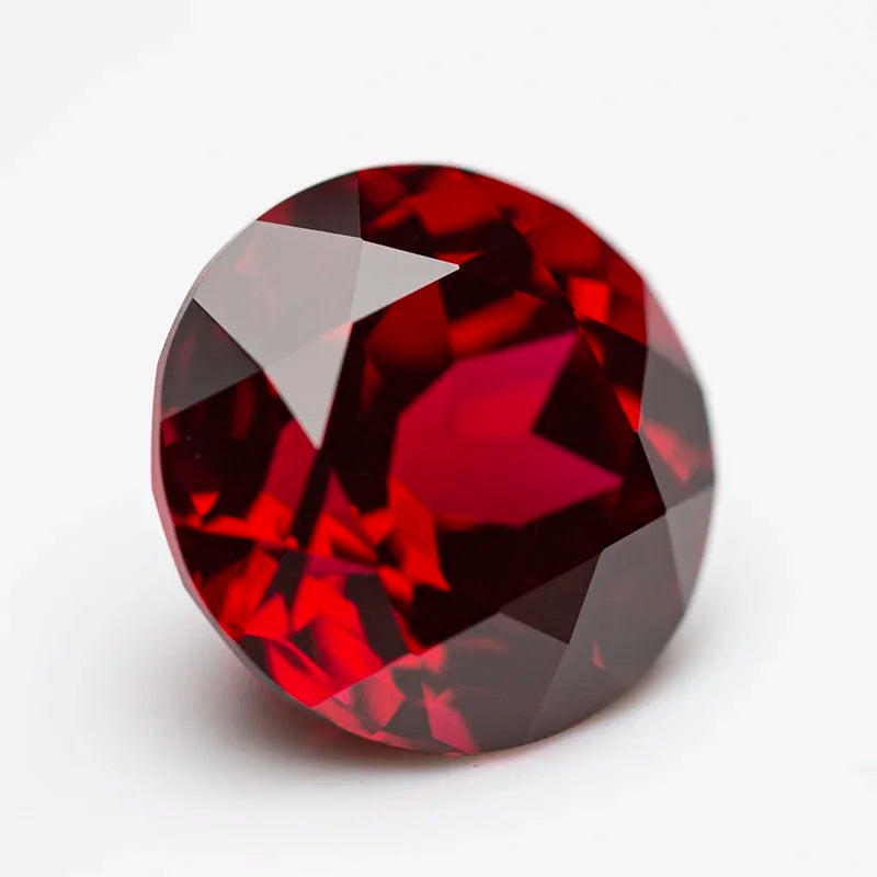 Pigeon Blood Red Ruby - Round Cut - Lab Grown