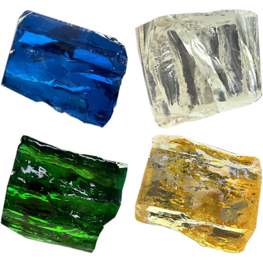 Cubic Zirkonia - Lab grown 1KG Assorted Colors