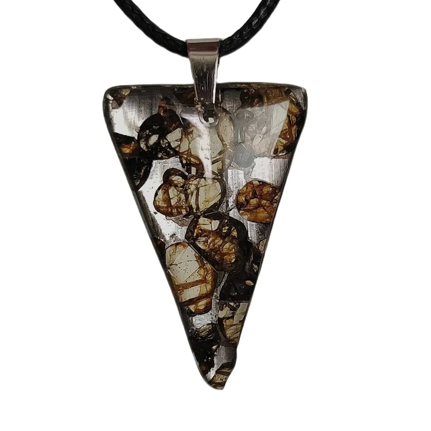 3.1g Seymchan Pallasite Meteorite Pendant For Men