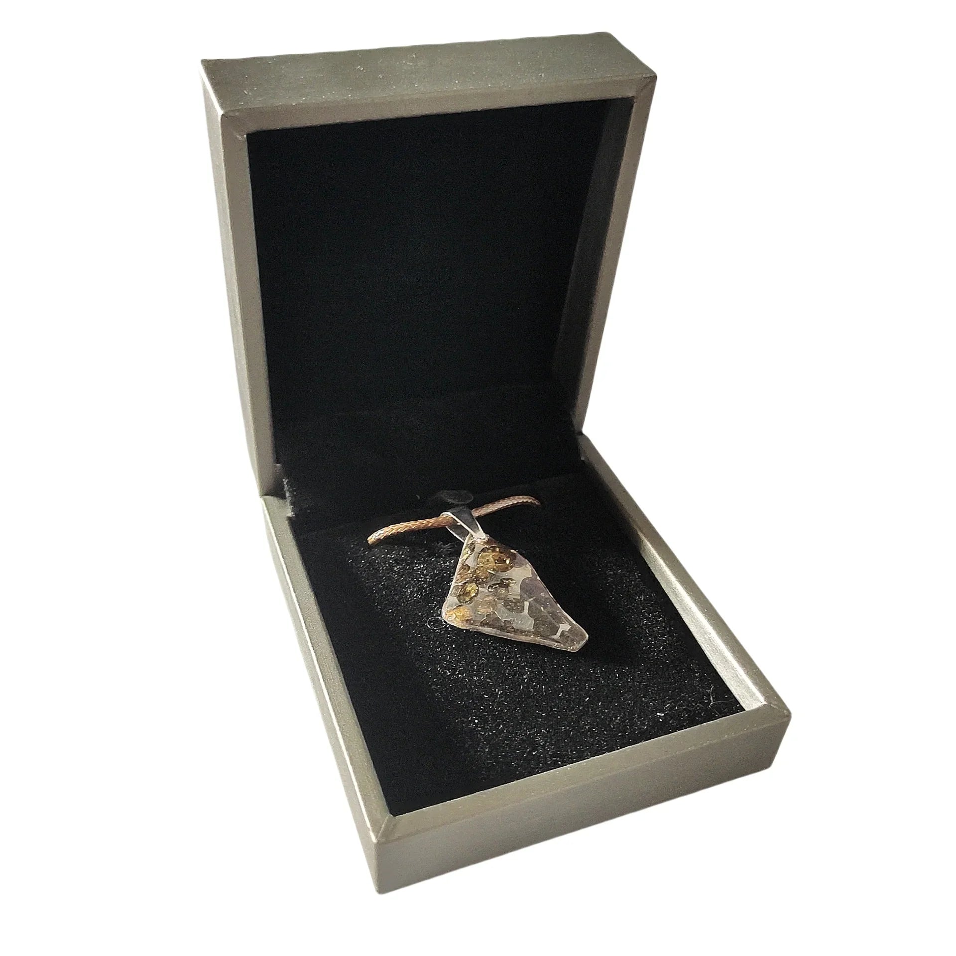 Seymchan Pallasite Meteorite Pendant 