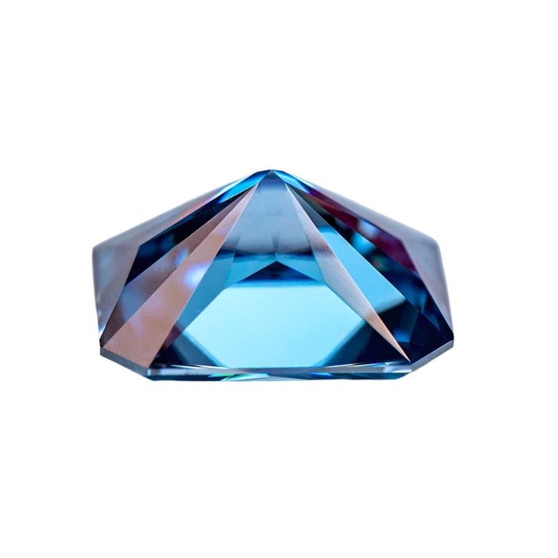 Radiant cut - Moissanite