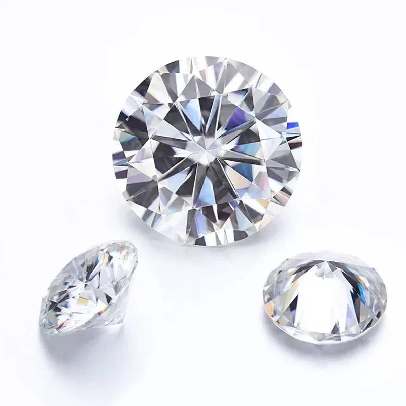 Brilliant cut Cubic Zirkonia - Lab grown - Bulk