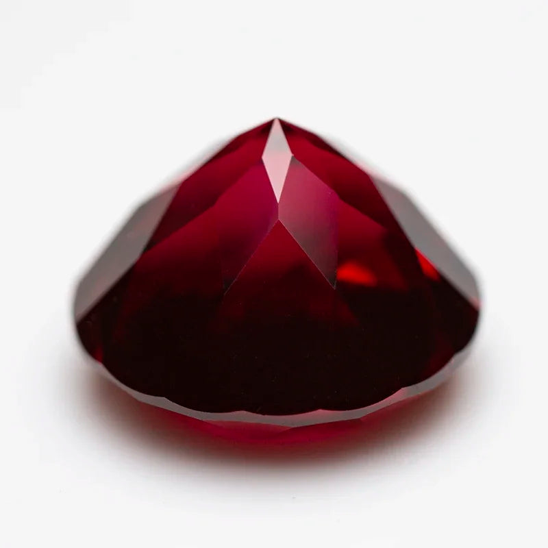 Pigeon Blood Red Ruby - Round Cut - Lab Grown