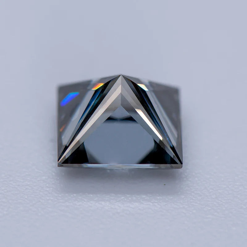 Princess-Cut Moissanite Lab Grown