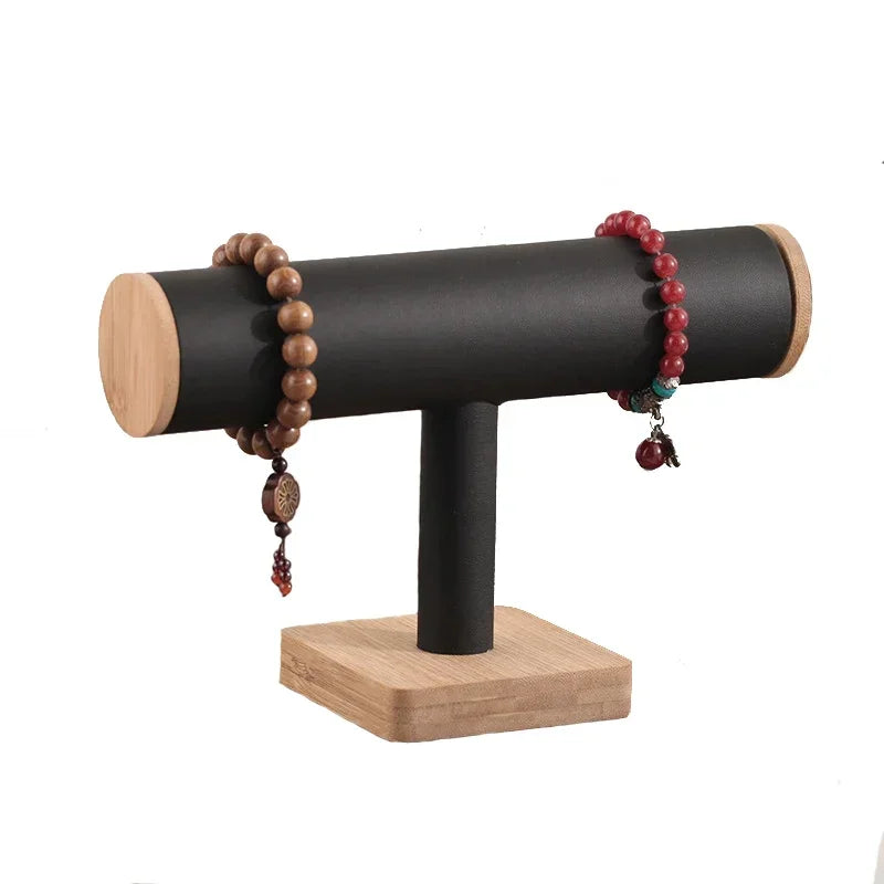 Elegant Bamboo Bracelet Display Stand