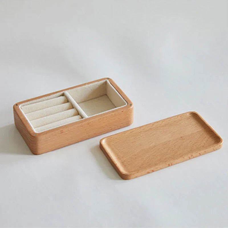 Elegant Wooden Jewelry Storage Box