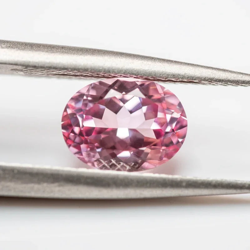 Pink Sapphire–Exquisitely Oval-Cut