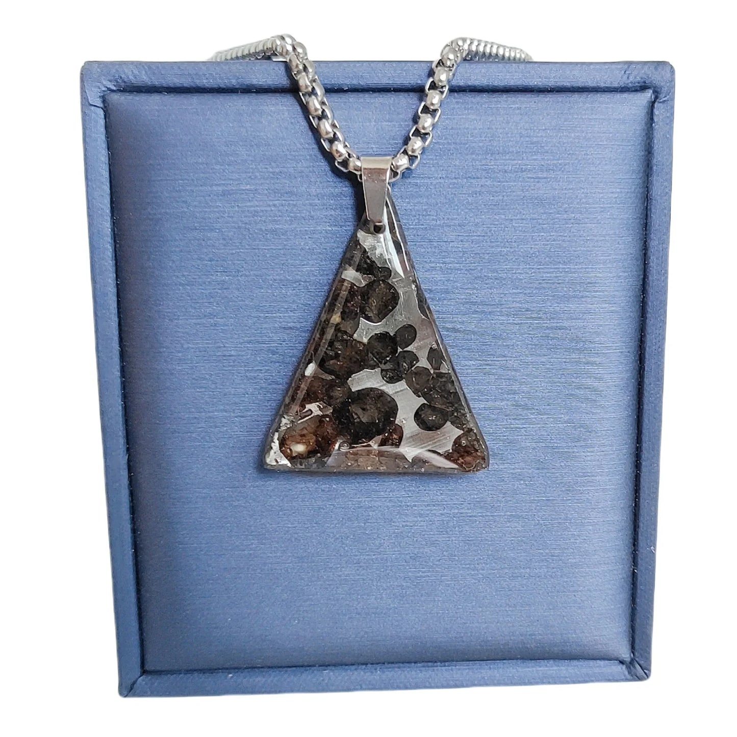 Seymchan Pallasite Meteorite Pendant