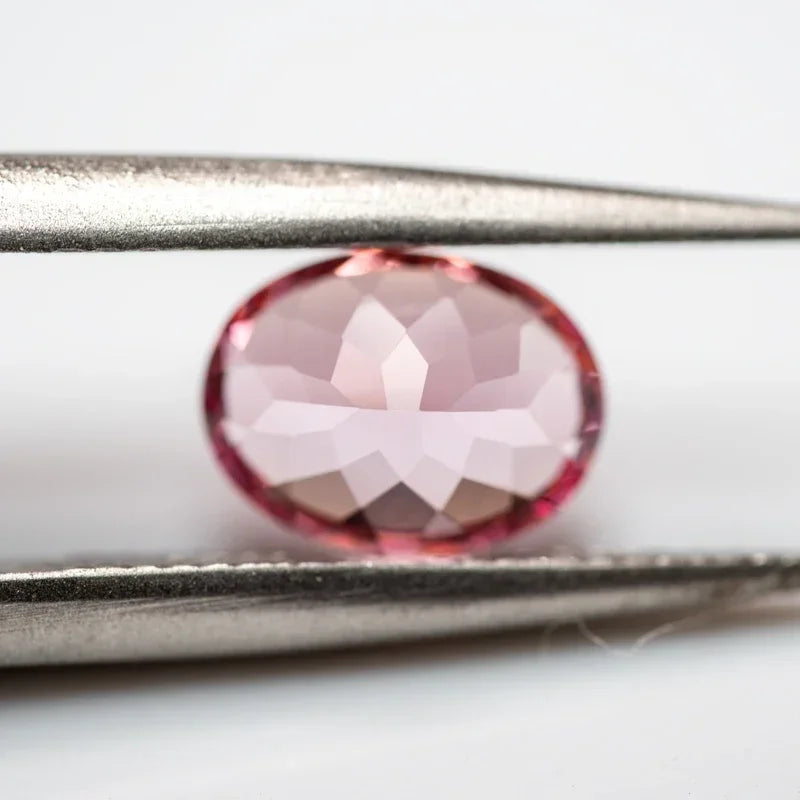 Pink Sapphire–Exquisitely Oval-Cut