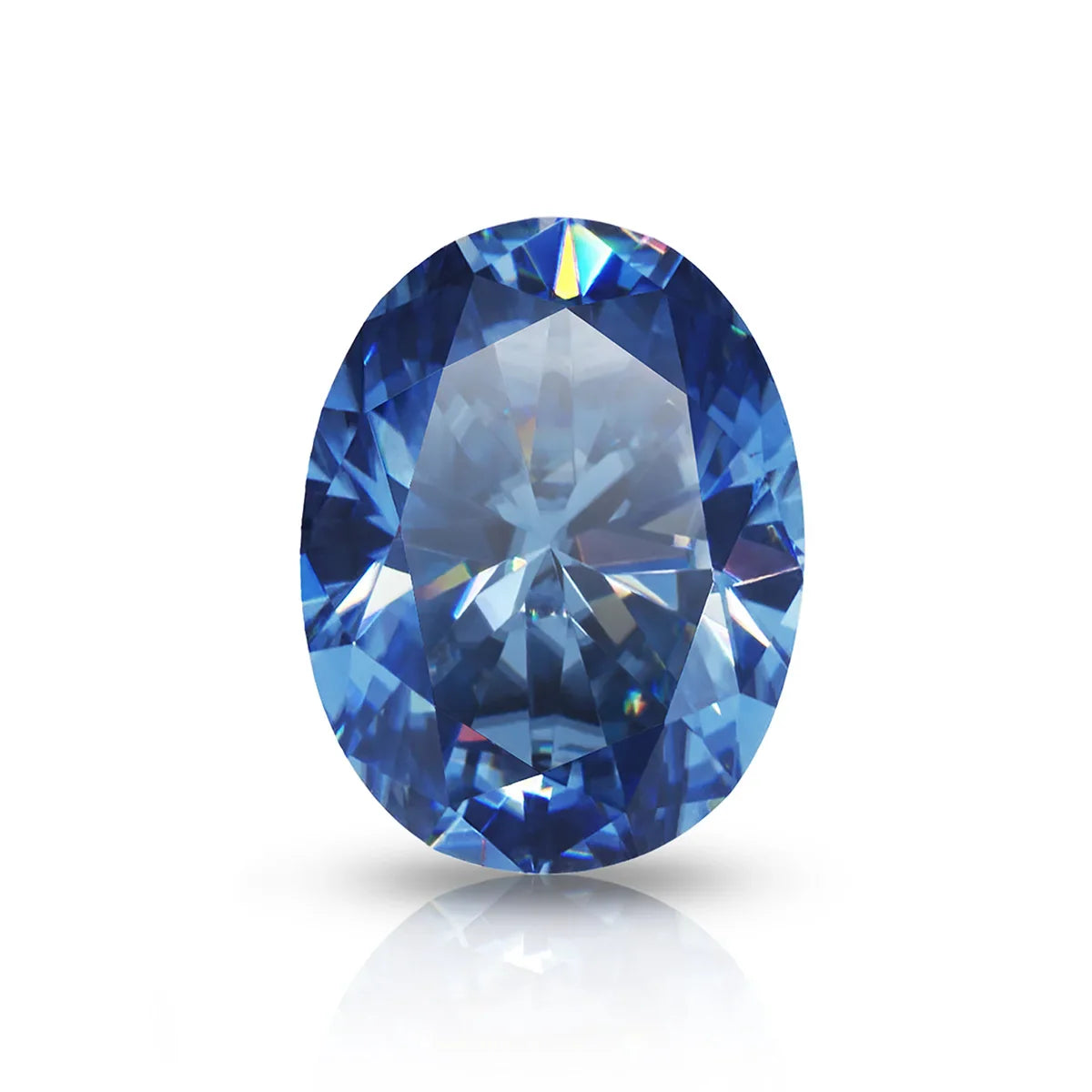 Royal Blue Moissanite- Collection - Lab Grown