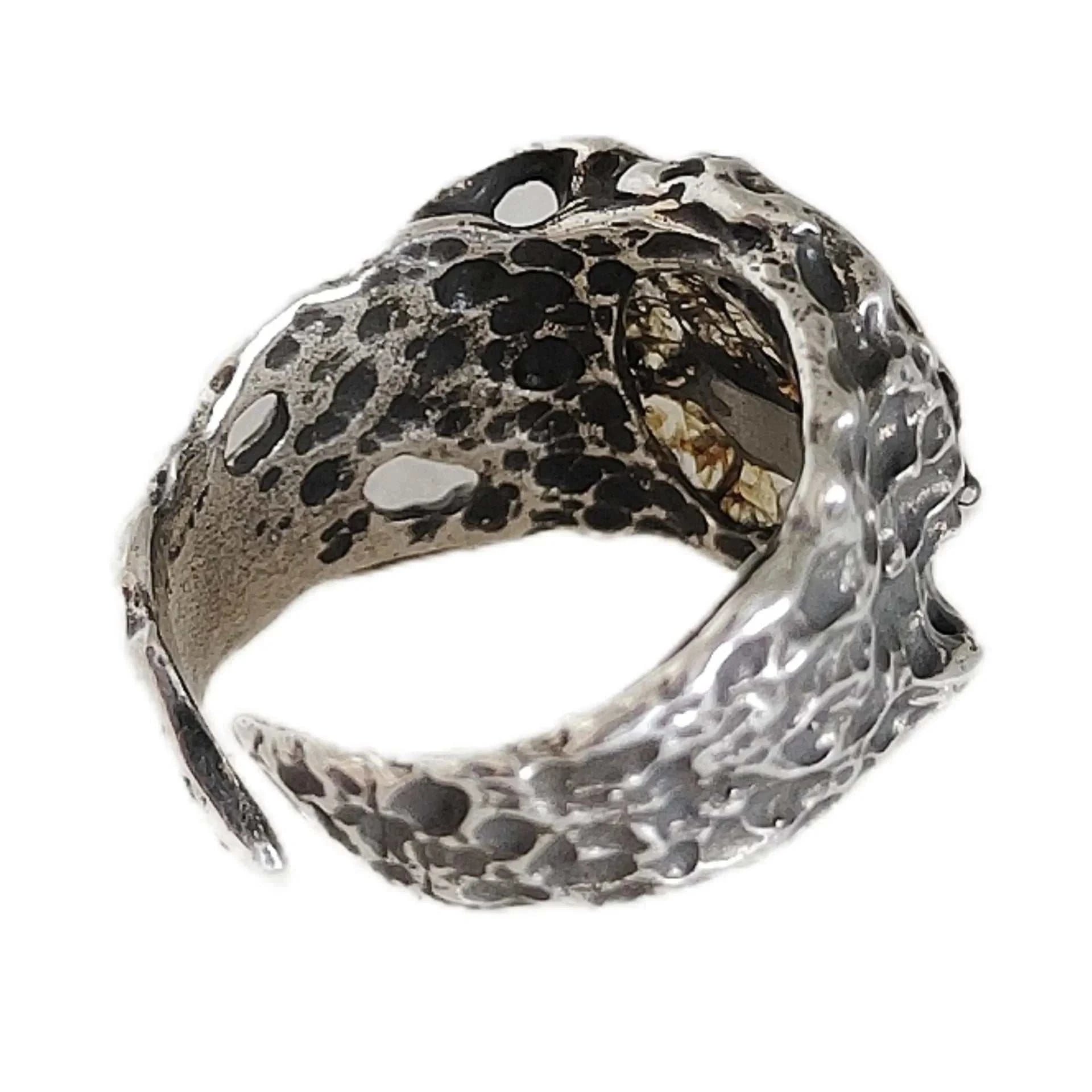 8.4g Seymchan Pallasite Meteorite Ring for Men