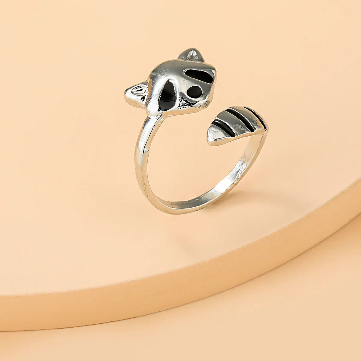 Adjustable Cute animal Rings