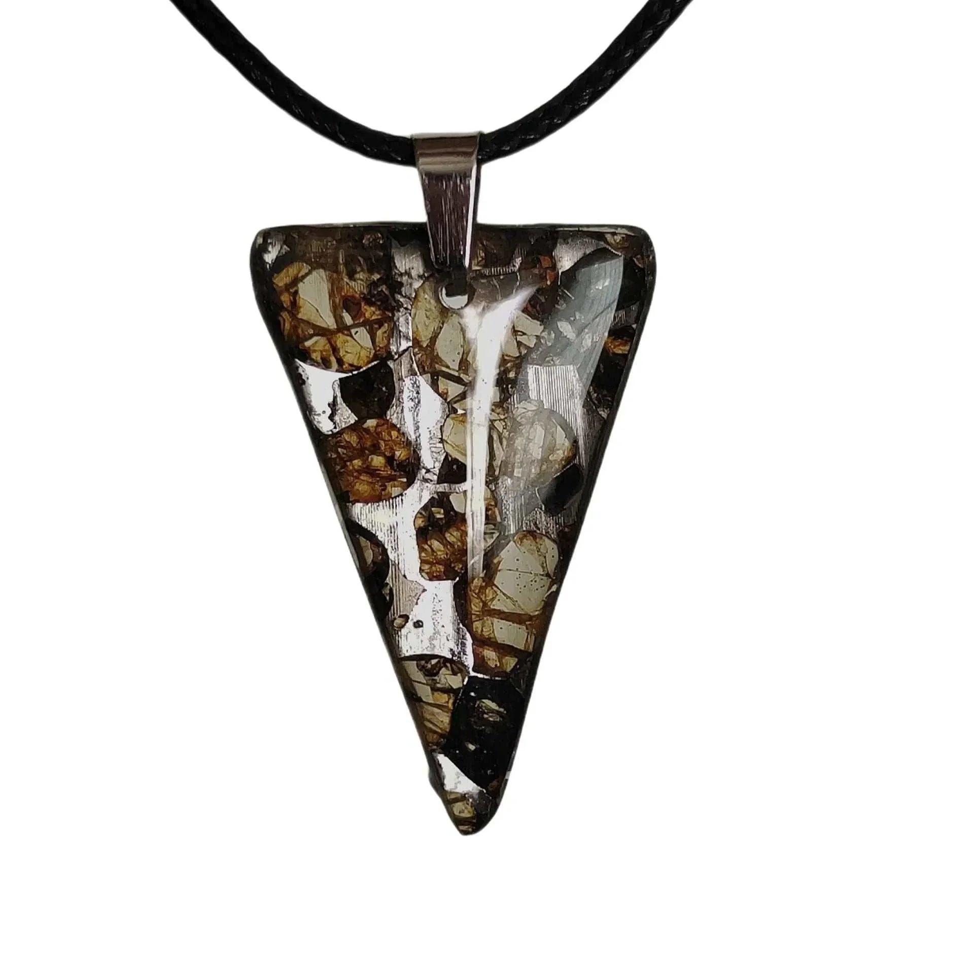 3.1g Seymchan Pallasite Meteorite Pendant For Men