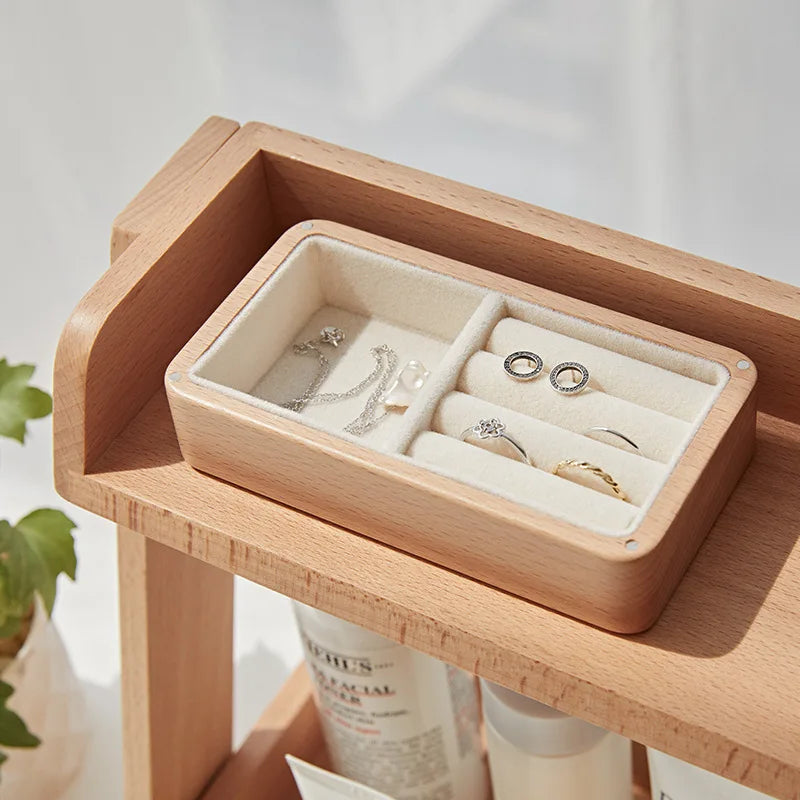 Elegant Wooden Jewelry Storage Box