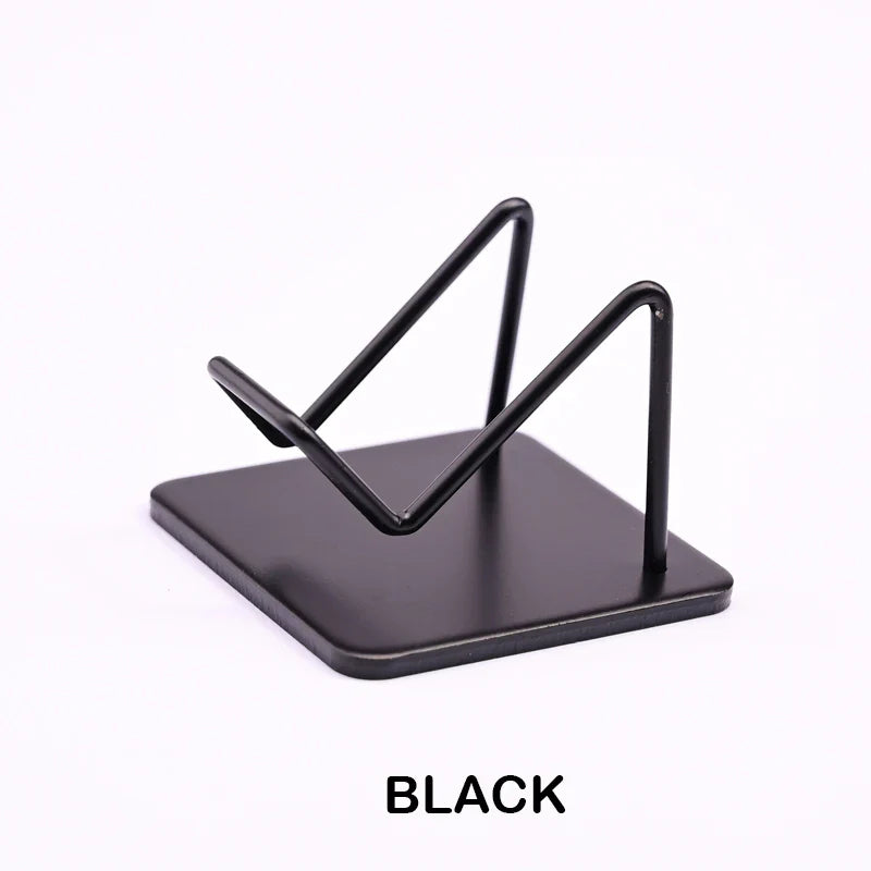 Sleek Stainless Steel Display Stand