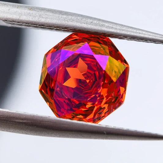 4-Carat Fancy Cut Zircon Gemstone