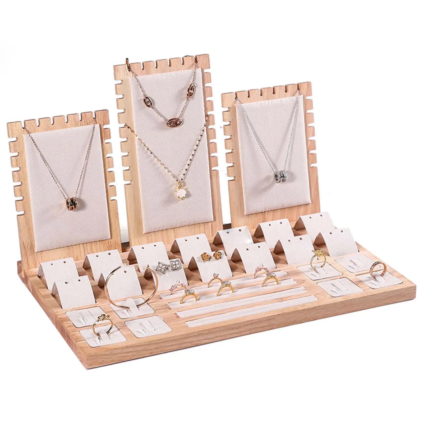 Large Bamboo Jewelry Storage and Display Box