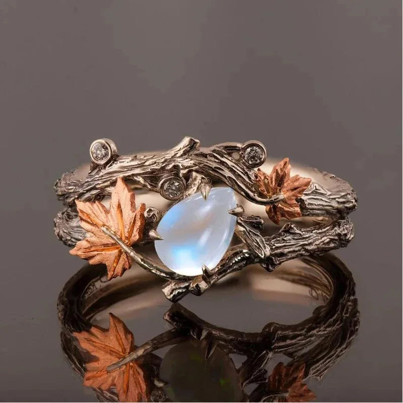 Vintage-Inspired Nature Ring