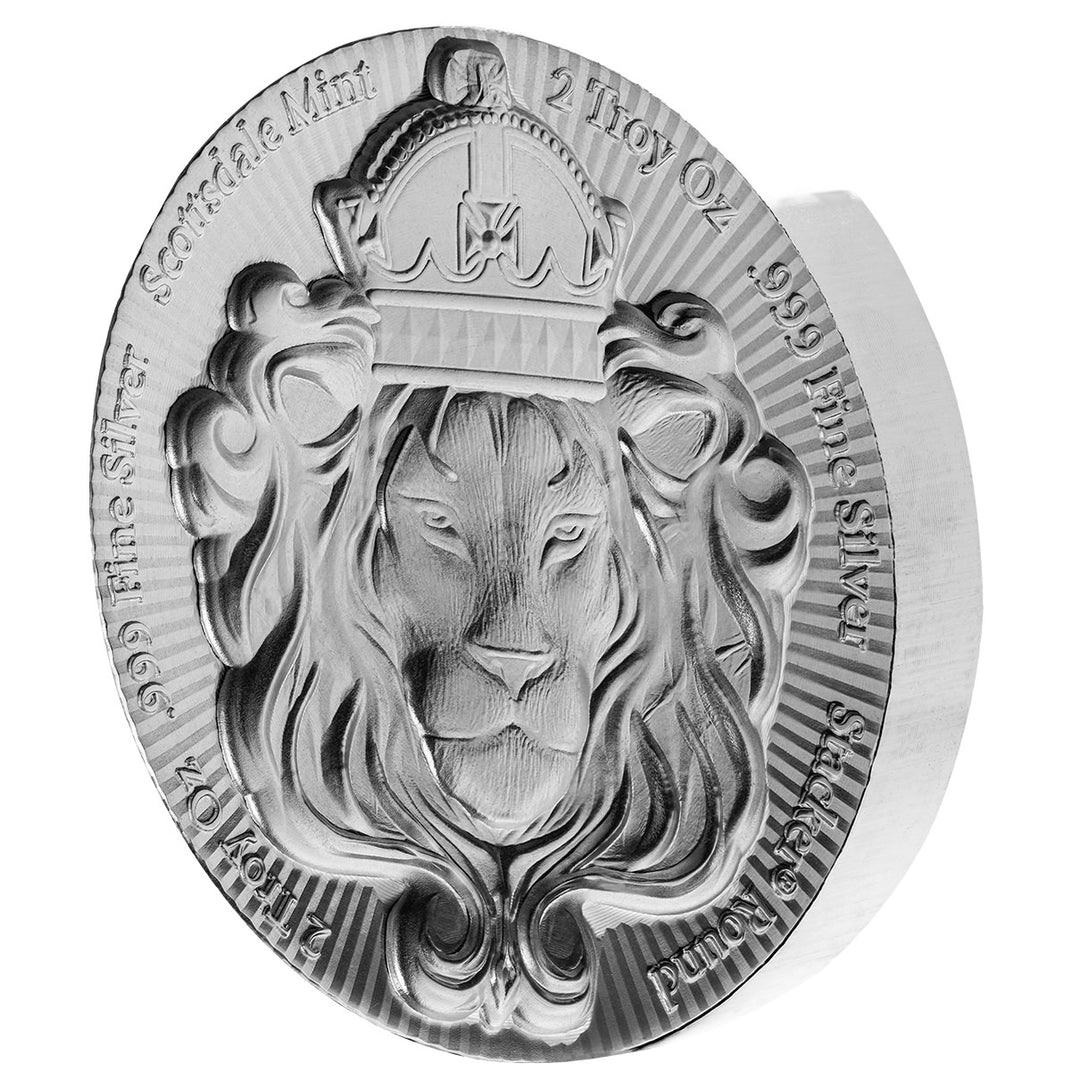 2 oz Scottsdale Silver Stacker® Round – Built to Stack