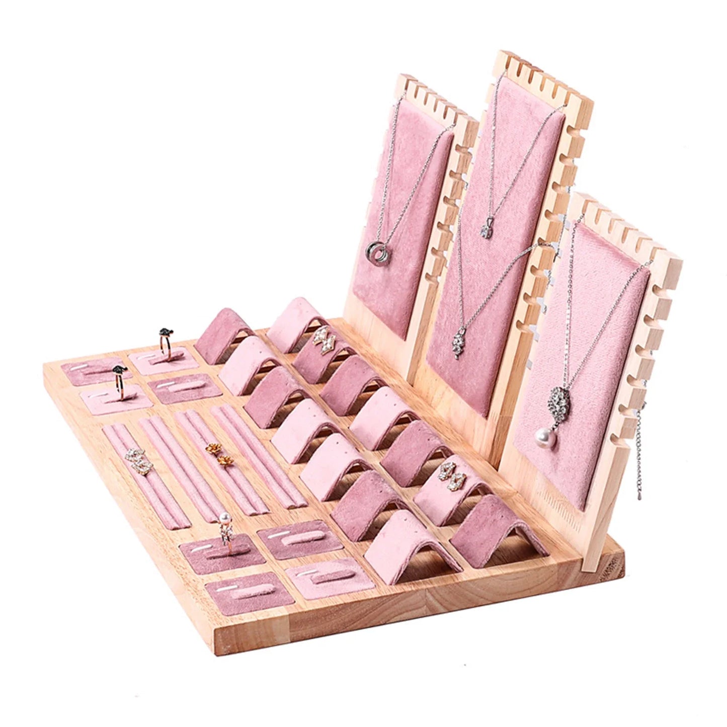 Large Bamboo Jewelry Storage and Display Box