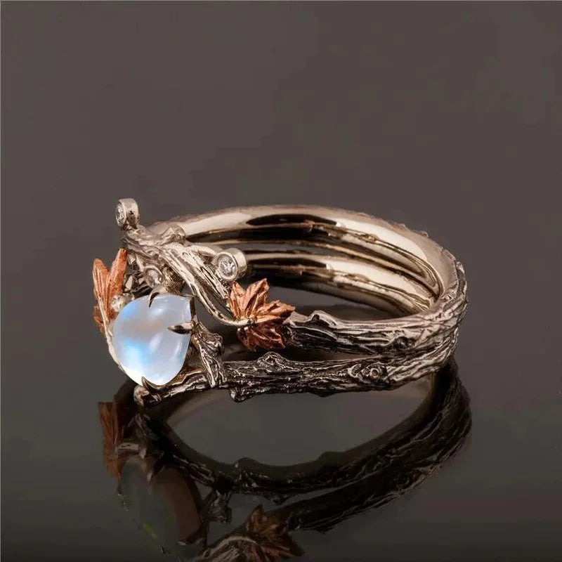 Vintage-Inspired Nature Ring