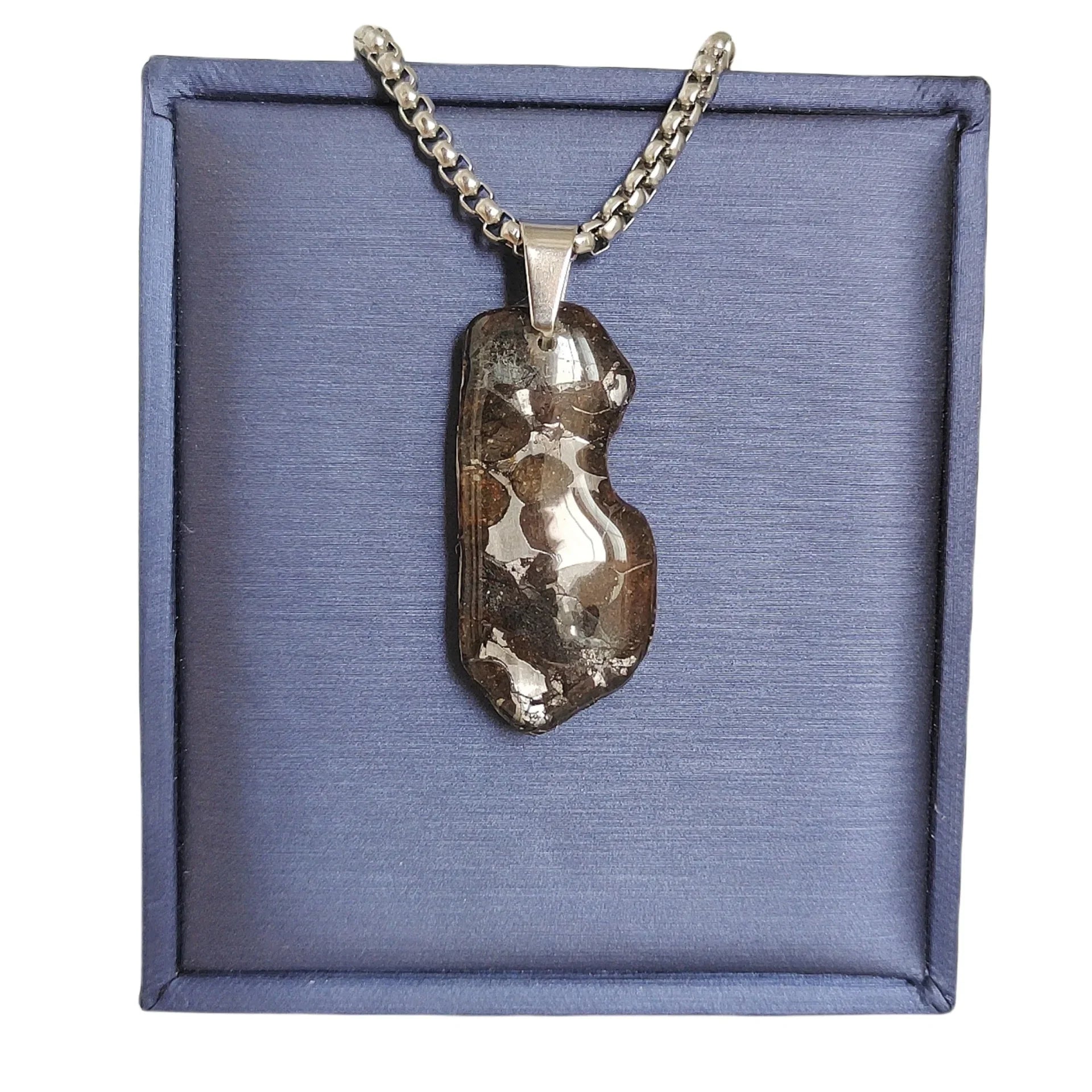 Seymchan Pallasite Meteorite Pendant