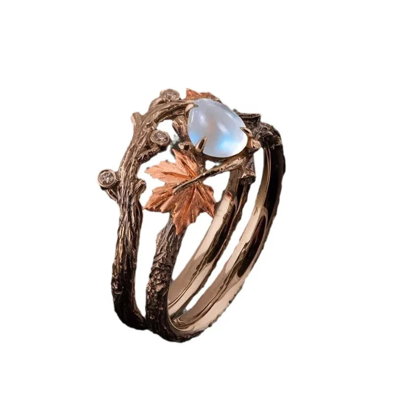 Vintage-Inspired Nature Ring