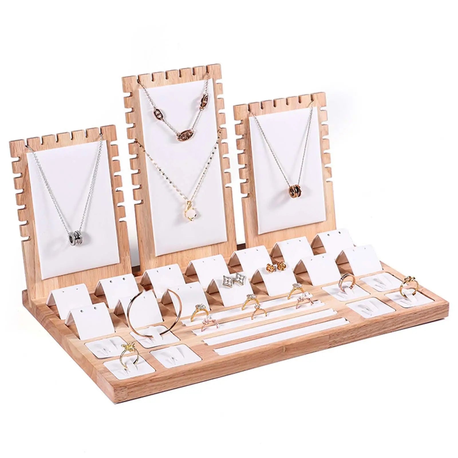 Large Bamboo Jewelry Storage and Display Box